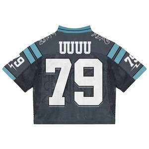 Camiseta de malla de moda para hombre, corte regular, diseño sublimado, transpirable, estilo holgado, tallas grandes americanas, camisetas de verano - Product Image 2