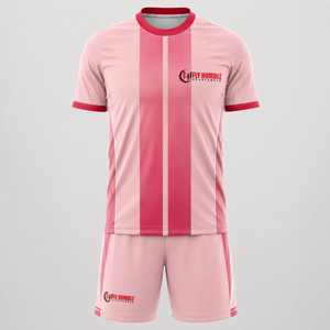 Ensemble de maillot de football pour homme Fly Humble, noir et rouge, manches courtes, évacuation de l'humidité, coupe régulière, 100% polyester, noms/nombres d'équipe personnalisés - Product Image 5