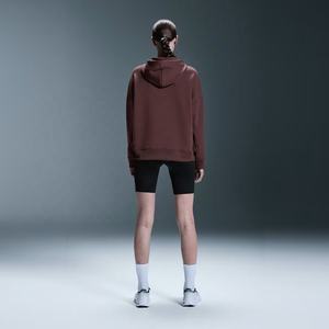 Conjunto sólido de dos piezas para mujer, chándales, Jersey informal de manga larga, Sudadera con capucha y pantalones cortos, conjunto de verano con logotipo personalizado, algodón 100% - Product Image 3