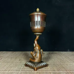 Brûleur d'encens Bakhoor de luxe, écologique, au design intemporel, pour une fragrance élégante de la maison, en matériaux naturels - Product Image 5