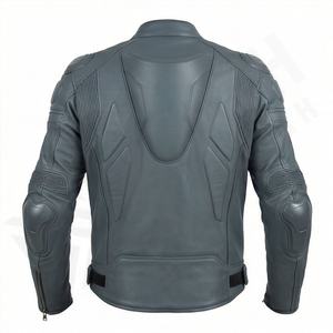 Chaqueta de Motociclista de Cuero Genuino para Hombre de la Mejor Calidad, Nueva Colección de Invierno, Chaquetas de Motocicleta con Protecciones Desmontables Personalizadas - Product Image 2