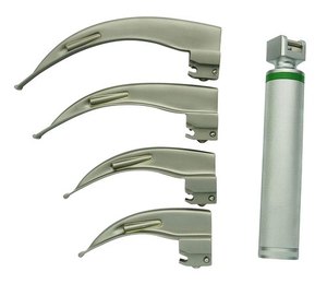 Hot Selling Durable Stainless Steel Fiber <b>Optic</b> Laryngoscope Manual Power Adult Pediatric Diagnostic <b>Instrument</b> High Quality - Product Image 2
