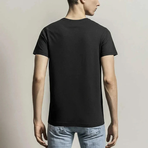Custom Logo DTG T-<b>Shirt</b> <b>Men</b> Loose Drop Shoulder Embroidery <b>Silk</b> Screen Printing Heavyweight 100% Cotton Summer Wear - Product Image 3