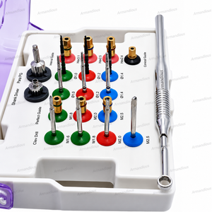 Kit de Extracción de Tornillos Fracturados para Implantes Dentales, Manual, de Acero Reutilizable, SOS Total Remove Set, Instrumento Clase I, Certificado CE - Product Image 6