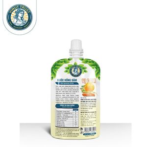 เครื่องดื่มโสมแดงผสมน้ำส้ม ขนาด 150 มล. แบบซอง ยี่ห้อ VINUT TRUST - Product Image 2
