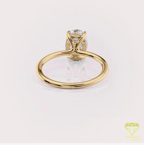 Best Quality Moissanite Engagement <b>Ring</b> for Wedding Jewelry Collection Special Celebration and Gift for Her Available For Sale - Product Image 5