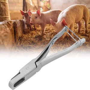 Fabricante mayorista de instrumentos veterinarios: Cortadores de orejas reutilizables, herramientas de cirugía animal para identificación de orejas, herramientas en forma de U y V, Tegra - Product Image 2