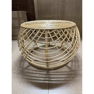 Traditional <b>Rattan</b> <b>Dining</b> <b>Table</b> 1 for Hotel Villa Living Room Use - Product Image 5