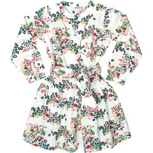 100% bio enfant en bas âge fille vêtements Boutique vêtements motif Floral bébé robe mode belles filles robe bas prix en gros - Product Image 3