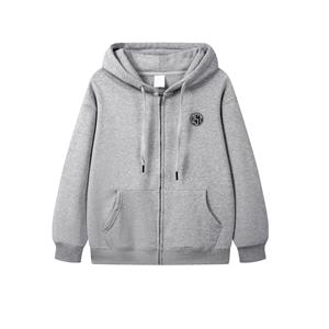 Sudaderas con Capucha de Alta Calidad para Hombre, Colección de Invierno, de Algodón y Poliéster, con Cremallera, Bordadas, Impermeables, Transpirables, con Patrón Sólido - Product Image 2