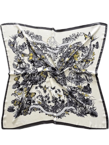 Tela de Satén Personalizada con Impresión para Bufandas, para Eventos de Marketing de Marca Blanca en Europa e Israel, Fabricación OEM y ODM - Product Image 2