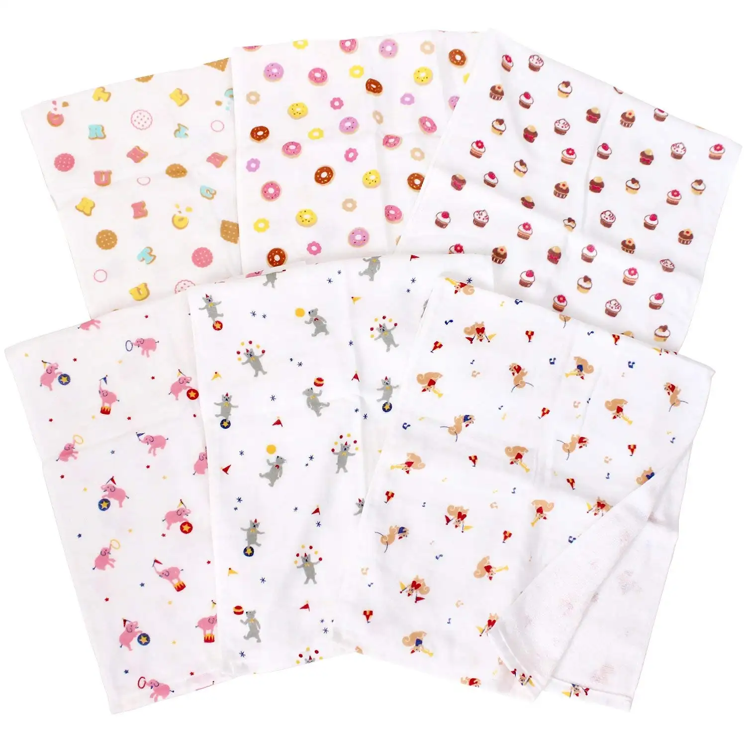 [Wholesale Products] Osaka Japan Printed Gauze Towel 100% Cotton Bath Towel 60cm*125cm Original Design Cute Soft Low MOQ Tenugui