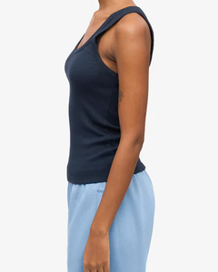 Top Quality Tank Tops Women's Naked-Feel <b>Running</b> Sports Tank Top Color-Blocked Fashionable Casual Top Ladies - Product Image 6