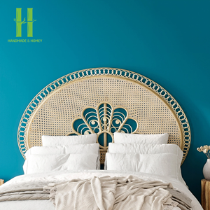 Cama de Ratán de Diseño Moderno con Cabecero Simple, Paneles para Cabecero, Ideal para el Hogar y Hoteles, Directo de Fábrica, Ratán 2026 - Product Image 3