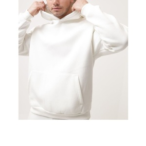 Sweat à capuche décontracté de haute qualité pour homme, avec logo lettré essentiel, style double, coupe ample - Product Image 4