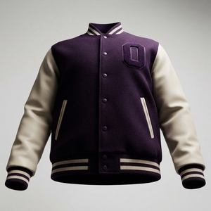 Varsity Jacket Design Wool Clothes Men Jacket Menswear <b>Clothing</b> Classic Varsity Lettermen Jacket <b>Warm</b> College - Product Image 6