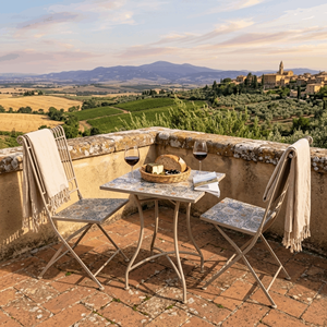 Ensemble bistrot mosaïque en métal antique avec <span class=keywords><strong>table</strong></span> <span class=keywords><strong>pliante</strong></span> et chaises à dossier haut, plateau décoratif en carreaux, mobilier de <span class=keywords><strong>jardin</strong></span>, patio, café, balcon, ensemble de salle à manger - Product Image 2