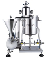 Mélangeur émulsifiant série PD-X pour produits chimiques alimentaires et plastiques, capacité 50L, 220V, puissance 75/55kW
