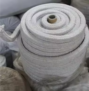 Direct Selling High Temperature Resistant Round Fiberglass <b>Ceramic</b> Fiber Rope for Sealing and Gasket. - Product Image 4