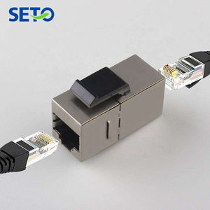 Conector Keystone RJ45 Hembra/Macho Cat6 FTP de Grado Industrial Seto para Bricolaje, Blindaje de Cobre, Garantía de 3 Años, OEM/ODM/OBM - Product Image 2