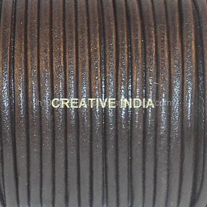 Cordones redondos de algodón decorativos de cuero genuino de alta calidad para joyería artesanal DIY y otros accesorios a precio de venta - Product Image 5