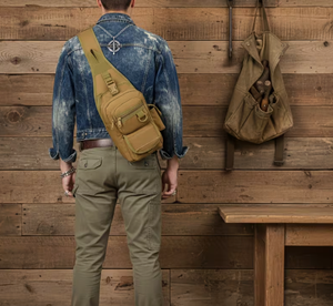 Tactical Bag <b>Outdoor</b> Travel Backpack Multi Pocket Durable Polyester Storage and Carrying Bag - Product Image 6