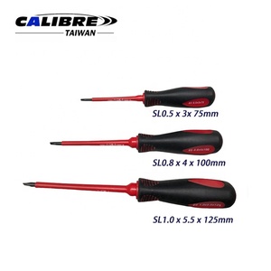 ชุดเครื่องมือฉนวนกันไฟฟ้า VDE 1000V ขนาด 3/8 นิ้ว ยี่ห้อ TAIWAN CALIBRE 15 ชิ้น พร้อมไขควงทดสอบแรงดันไฟฟ้า 1 ชิ้น - Product Image 3