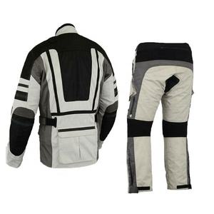 Combinaison de moto en cuir robuste et élégante, imperméable, coupe-vent, ignifuge, grande taille, en cuir véritable pour la course - Product Image 4