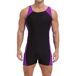 Traje de Entrenamiento MMA de Una Pieza con Estampado por Sublimación Personalizado de Larga Duración, Corte Atlético Transpirable, Singlet de Lucha Unisex Liso - Product Image 1