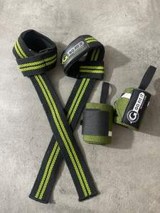 Correa de Levantamiento en Forma de 8 para Crossfit, Culturismo y Entrenamiento de Fuerza - Correas Altas de Neopreno Elásticas, Ajustables, Ligeras y Antideslizantes - Product Image 3