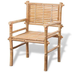 Fauteuil en bambou polyvalent - Sièges confortables pour salon et chambre à coucher, décoration d'intérieur bohème vintage - Product Image 2