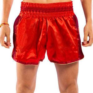 Shorts de kick-boxing et de Muay Thai imprimés avec des couleurs dégradées personnalisées pour l'entraînement MMA et de fitness - Product Image 1