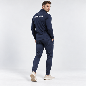 Bulk Wholesale Men's Quarter <b>Zip</b> Active Top Lightweight Polyester Breathable Sportswear <b>Shirt</b> Fitness Activewear Supplier - Product Image 2