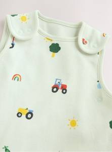 Couverture portable pour bébé 1,5 TOG 100% bambou régulatrice de température - Product Image 4