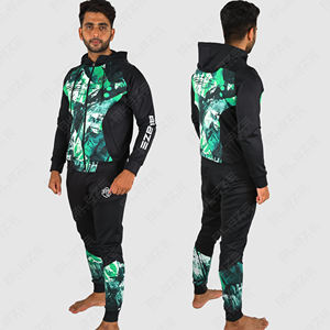 Survêtements unisexe 2 couleurs en polyester de haute qualité Survêtements de sport pour hommes Survêtements de sport imprimés pour hommes - Product Image 1