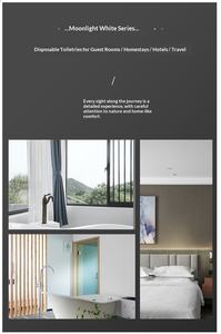 ชุดผลิตภัณฑ์สุขอนามัยสำหรับโรงแรมแบบเป็นมิตรต่อสิ่งแวดล้อม ชุดขวดสปา แชมพูอาบน้ำ ผลิตภัณฑ์ขนาดเล็กสำหรับโรงแรม ชุดอุปกรณ์อาบน้ำสำหรับการเดินทาง - Product Image 6