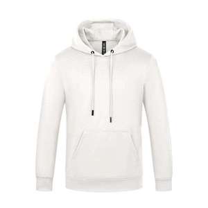 Conjunto de chándal de otoño de 2 piezas para niñas, ligero, con capucha, de algodón y forro polar tecnológico, ecológico, liso, estilo hip hop, personalizable, con cordón. - Product Image 2