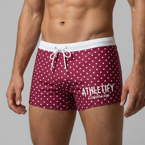 Trajes de Baño Personalizados de Secado Rápido para Hombre con Logotipo Personalizado UPF50+ Transpirables, Cómodos y Duraderos para Playa y Deportes - Product Image 1