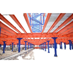 Manufacture Factory Orange Shelf Coated Anti-seismic Rack Warehouse <b>Storage</b> Powder Coating Steel Platform CE Certified High - Product Image 6