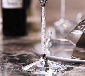 Elegant <b>Crystal</b> Glass Candle Holder Set for Table Decoration Suitable for Pillar and Taper Candles Wedding Dining and Christmas - Product Image 4