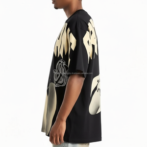 Camiseta Urbana Oversize de Alta Calidad, Ecológica, Ligera, de Satén 100% Algodón, con Estampado Gráfico Personalizado - Product Image 5