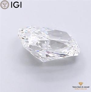 Diamante CVD Cultivado en Laboratorio, Corte Cojín, Color D, Claridad VVS1, 4.00 Quilates, con Certificado IGI, para Anillo de Compromiso - Product Image 4