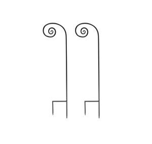 Metal Garden <b>Shepherd</b> <b>Hook</b> Powder Coating Plant Hanger Stake - Product Image 5