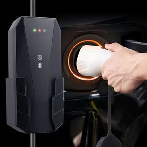 Cargador Portátil para Vehículos Eléctricos Nivel 1+2 con Cable de Carga de 8.5 Metros, 16 Amperios, 120V/240V, Enchufe NEMA 6-20P, Enchufe NEMA 5 - Product Image 5