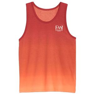 Camisetas sin mangas de tela de algodón 100% para hombre, logotipo personalizable, diseño acanalado elástico para correr - Product Image 1