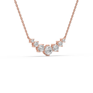 1.26 Carat Lab Grown Round Brilliant Cut Diamond in 14K <b>Solid</b> <b>Gold</b> for Women's <b>Pendants</b>/Charms - Product Image 5