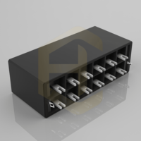 Connecteur fil à fil à pas de 10,16 mm HC-10.16-2x2A, connecteur de faisceau de câbles TE 1-353081-2