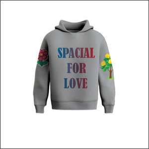 เสื้อฮู้ดผ้าฝ้ายประดับเพชรเทียม สไตล์สตรีท พร้อมลายกราฟิกวิบวับ รับทำโลโก้ตามสั่ง แบรนด์ส่วนตัว หรือขายส่งแบบดรอปชิปปิ้ง - Product Image 4