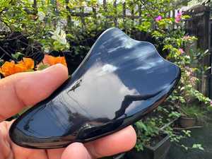 Natural Horn Gua Sha Scraping <b>Tool</b> Anti-Aging Face <b>Massage</b> <b>Tool</b> - Product Image 4