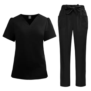 High Quality Oxford Women's Medical <b>Scrub</b> <b>Sets</b> for Hospital Clinic Healthcare Professionals OEM/ODM Wholesale Factory XXS-2XL - Product Image 1
